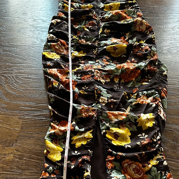 Veronica Beard Kupa Dress Midi Floral Strapless Size 8 - Picture 13 of 14